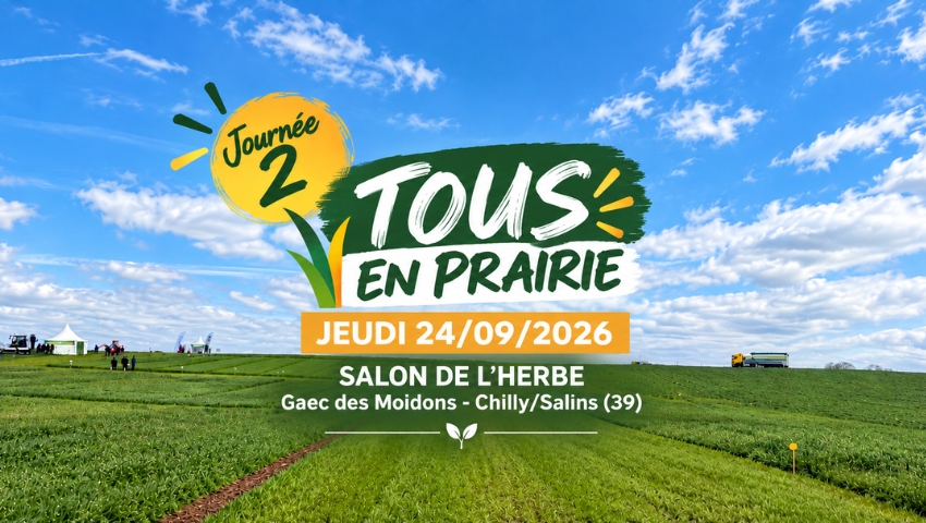 Retour en image - Salon de l'herbe J2 à Chilly/Salins le 24/09/2026